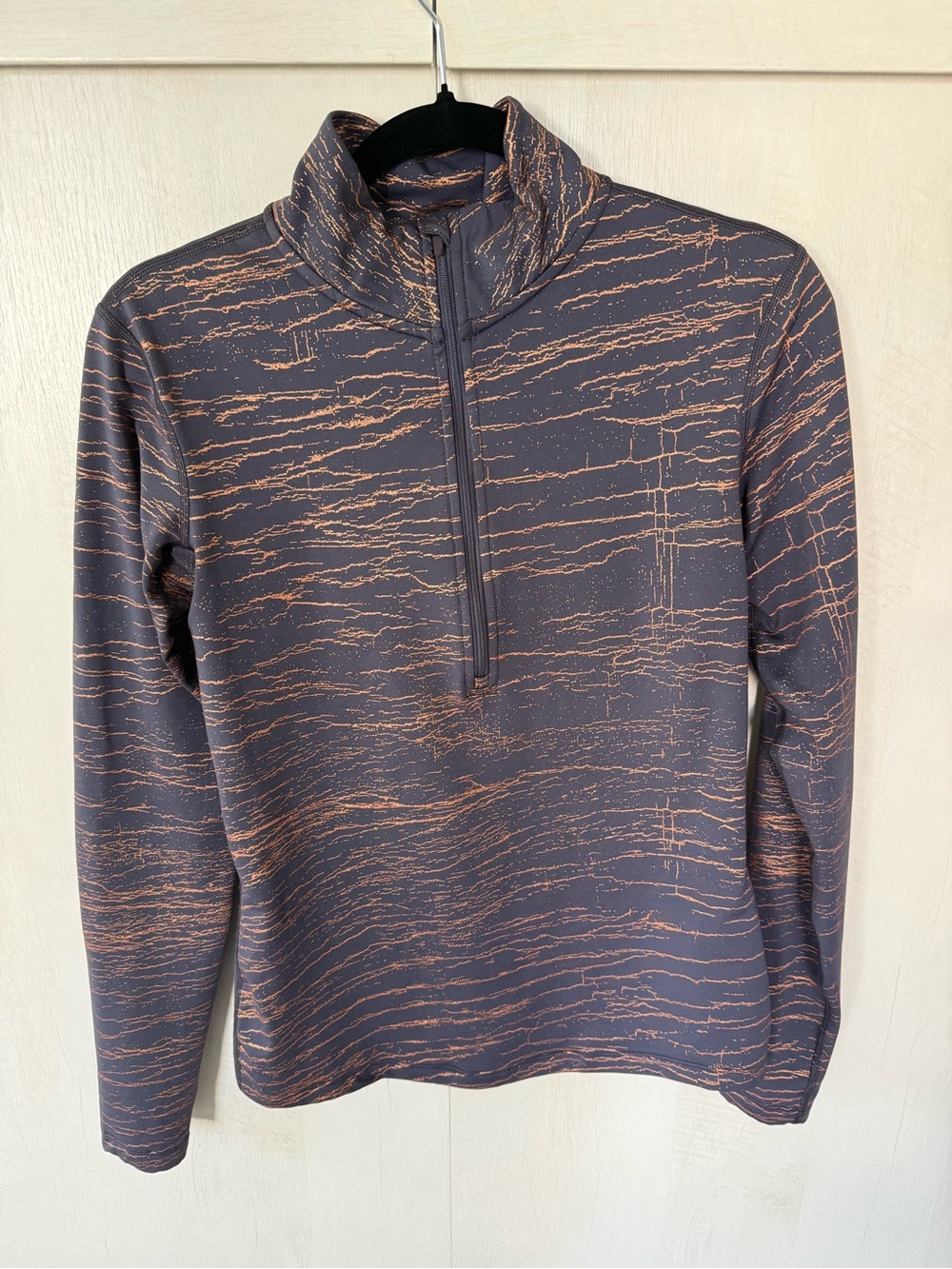 Nike Dri-FIT Pullover — Purple & Copper 💜🧡 Medium